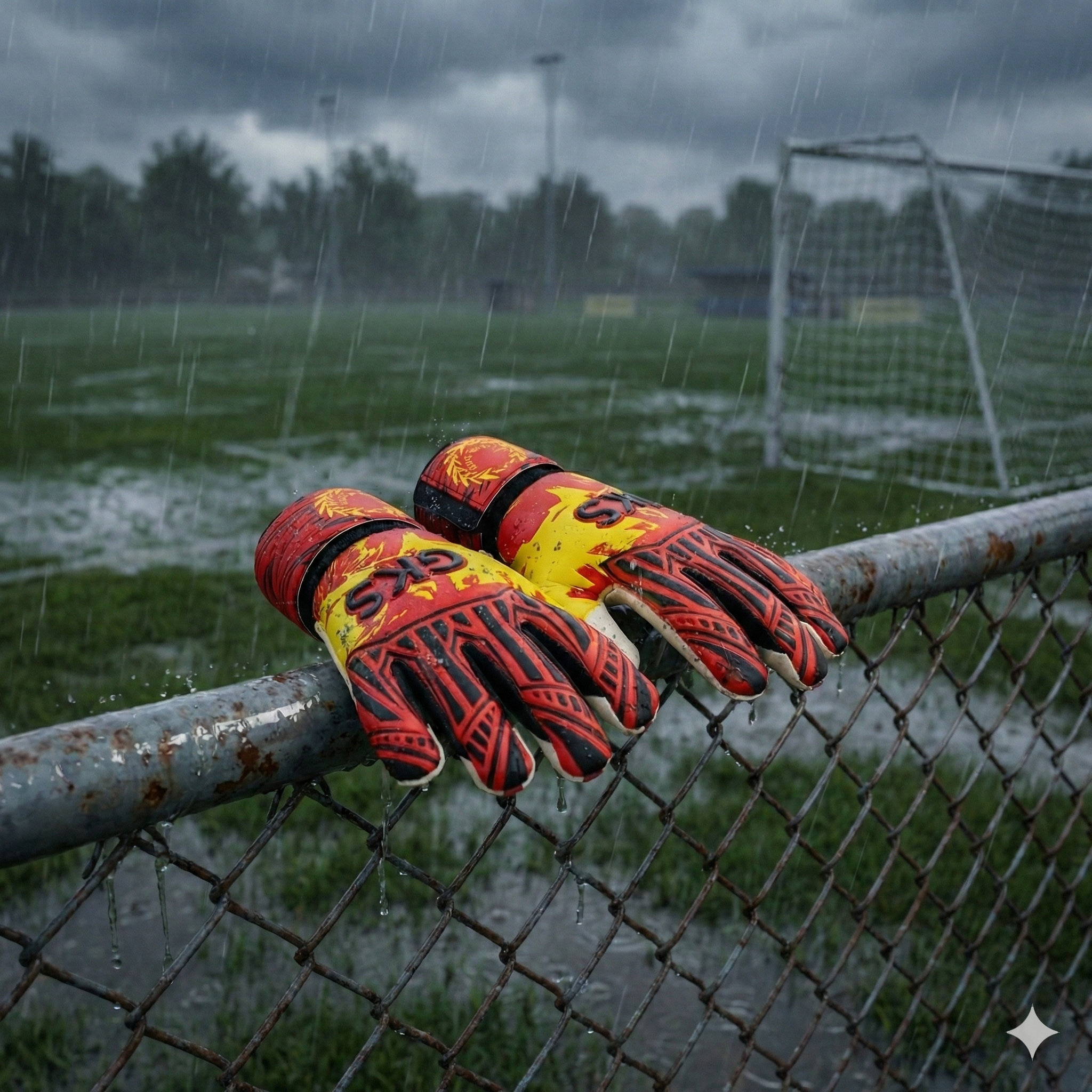 Hoe je grip houdt tijdens een regenachtige wedstrijd.